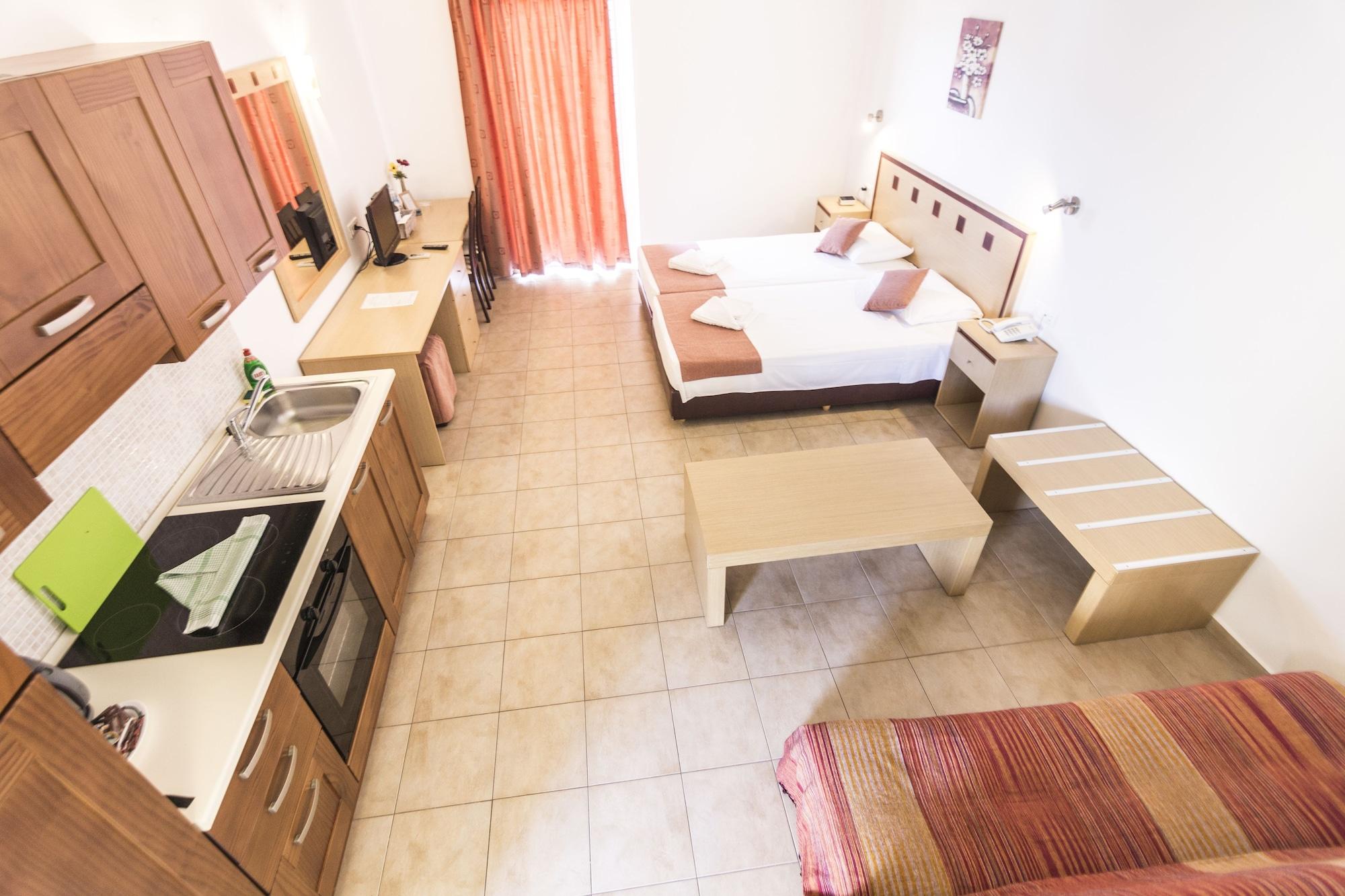 Lindos Blue Sky Aparthotel Exterior foto