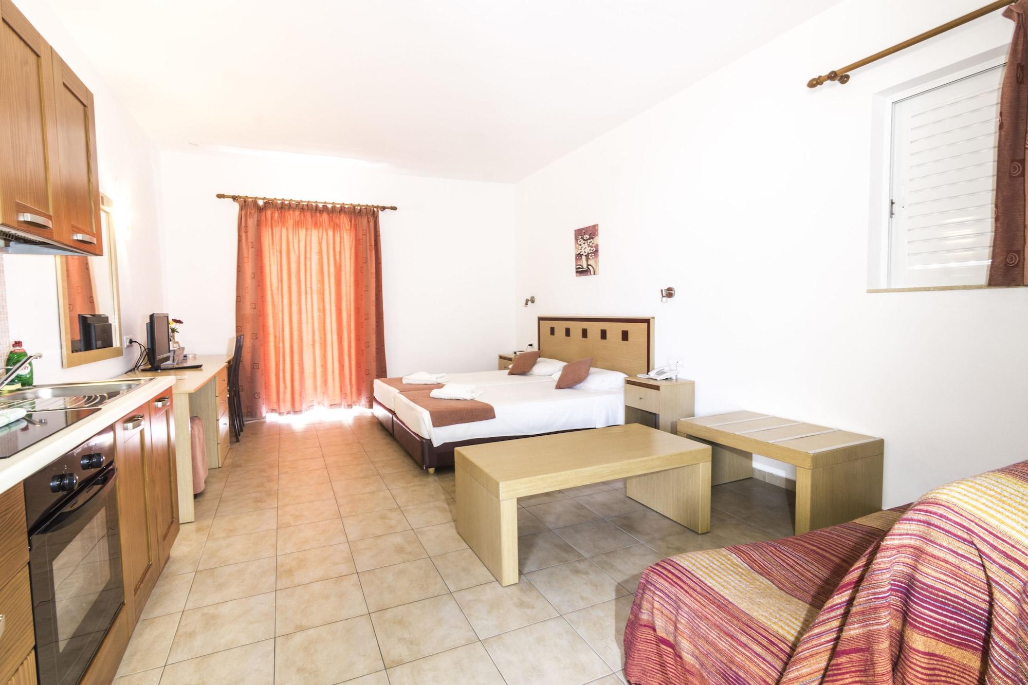 Lindos Blue Sky Aparthotel Exterior foto