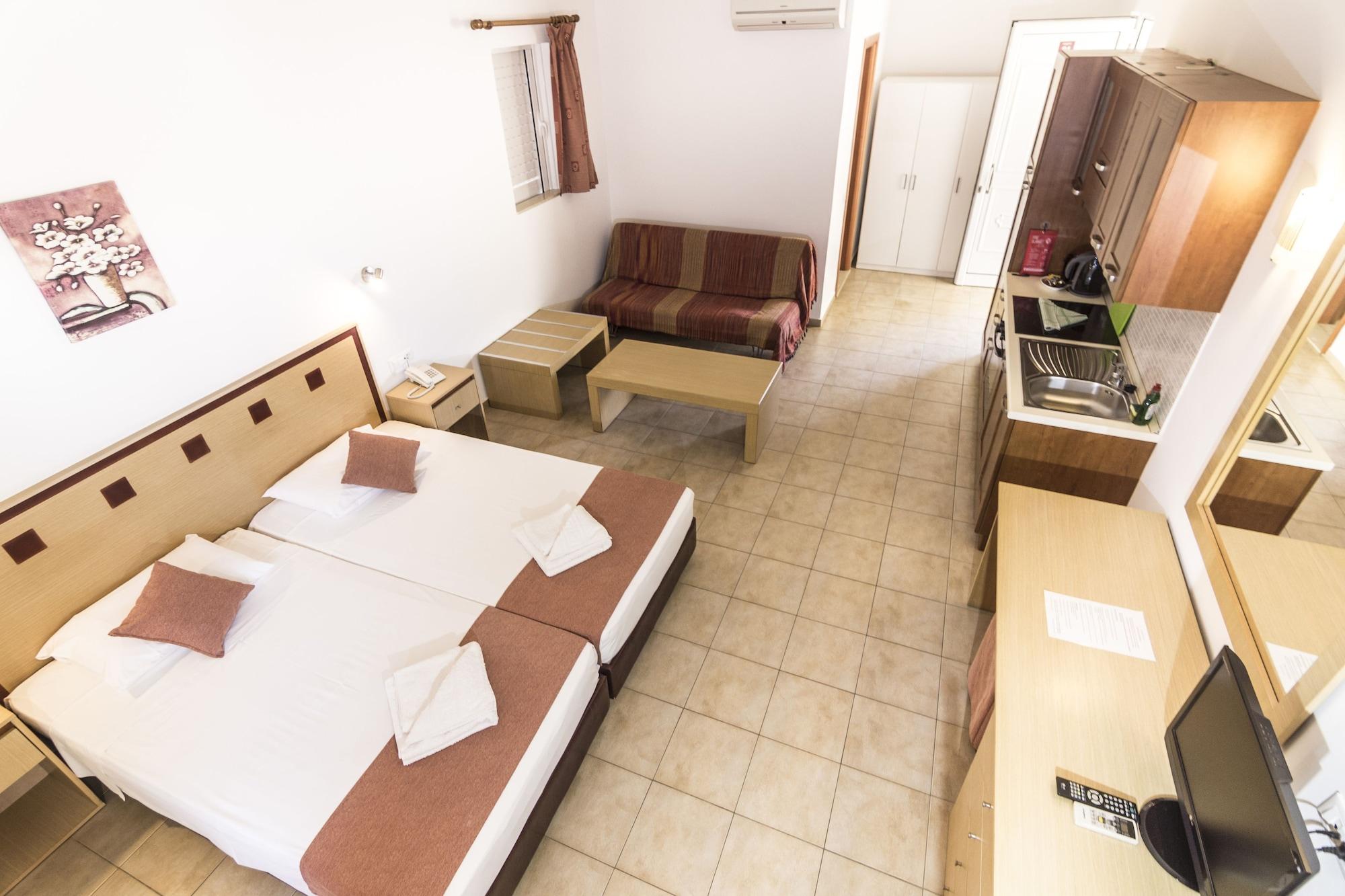 Lindos Blue Sky Aparthotel Exterior foto