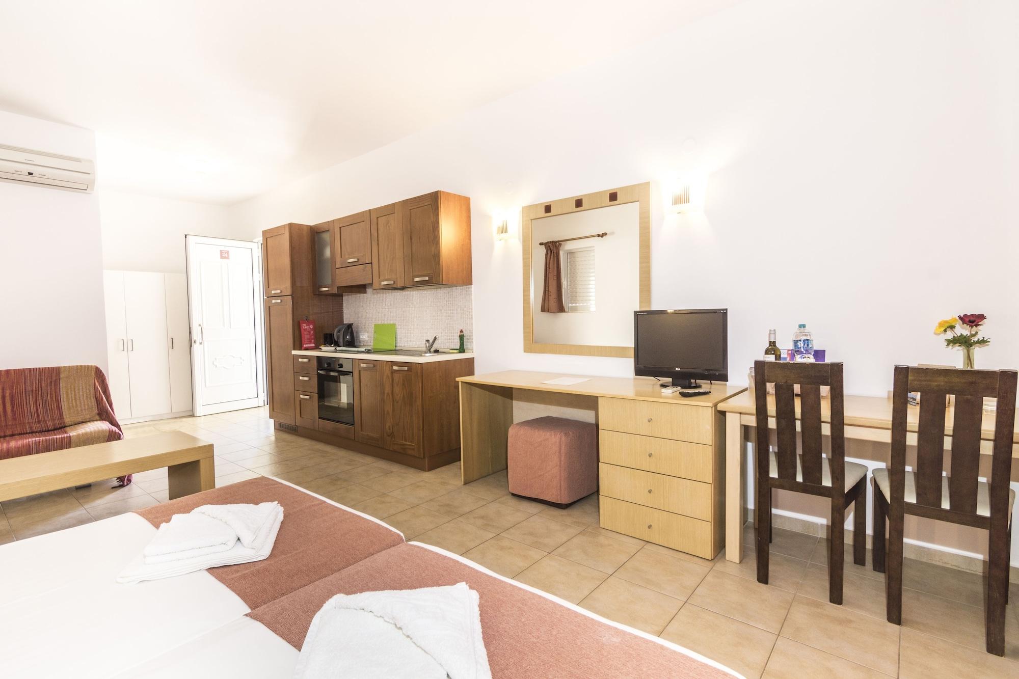 Lindos Blue Sky Aparthotel Exterior foto