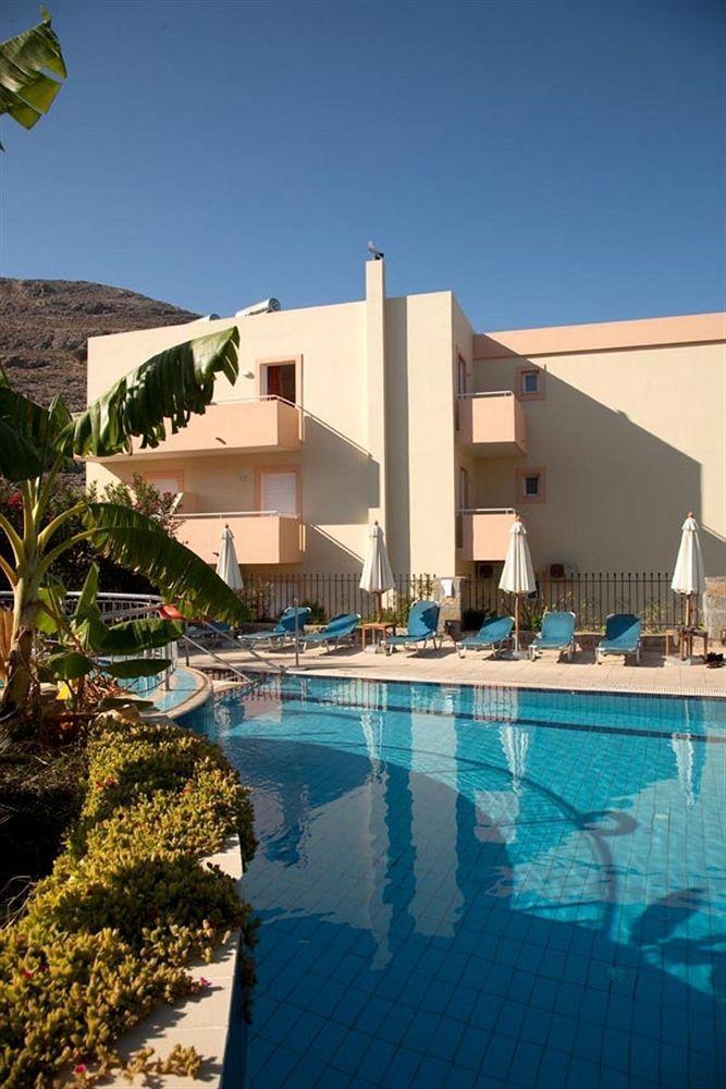 Lindos Blue Sky Aparthotel Exterior foto